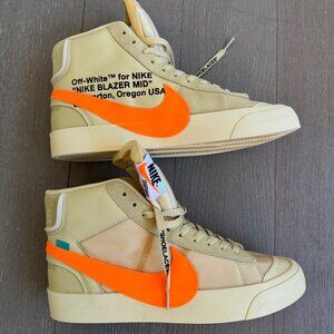 Nike Off-White x Blazer Mid All Hallows Eve Shoes Sneakers 10.5 US